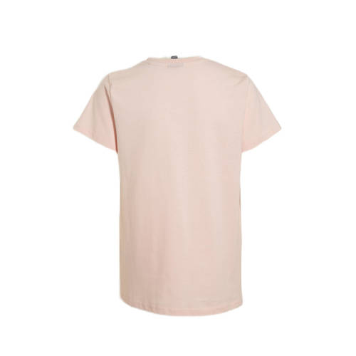 Ellesse T-shirt roze Katoen Ronde hals Logo 128-134