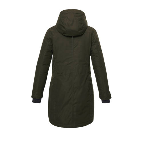 Killtec dames outdoor jas donkergroen Meisjes Polyester Capuchon 128