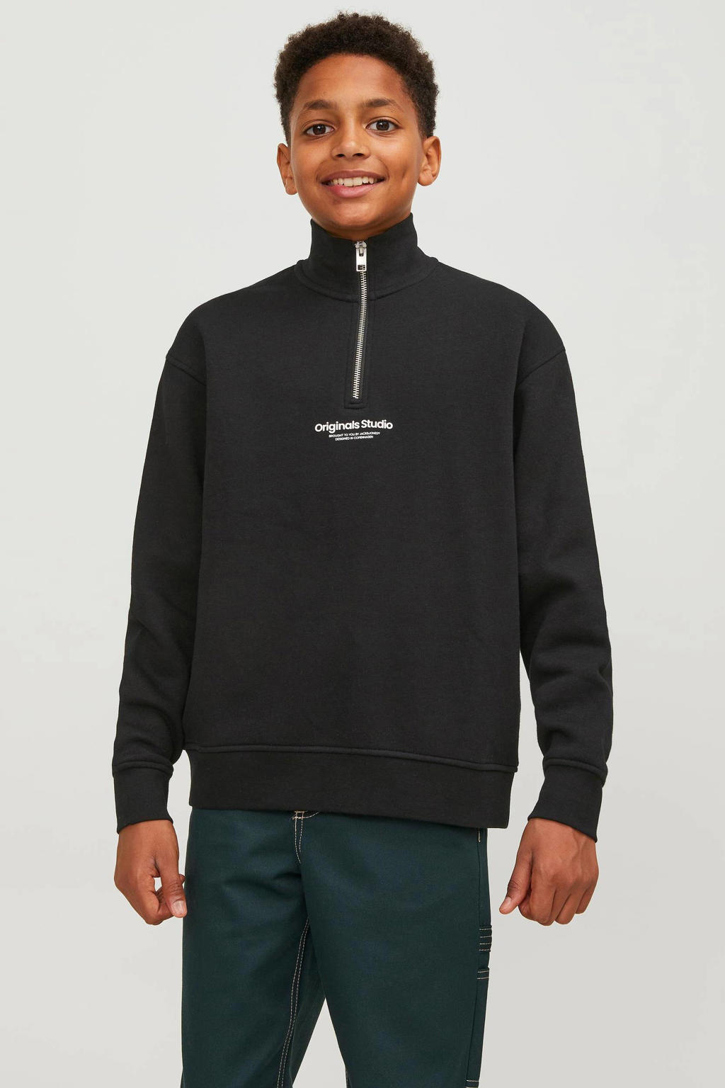 JACK & JONES Jungen Sweatshirt Newton - Bequemer Pullover Für Den Alltag
