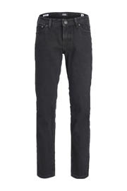 thumbnail: Black denim jongens JACK & JONES JUNIOR regular fit jeans black van denim met effen
