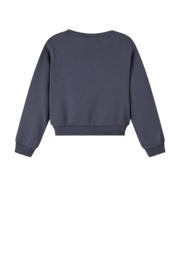 thumbnail: NAME IT KIDS sweater NKFNASMI met printopdruk blauwgrijs