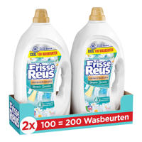 thumbnail: Witte Reus Gel Lotus - vloeibaar wasmiddel - Witte Was - voordeelverpakking - 2 x 100 wasbeurten - 200 wasbeurten