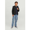 JACK & JONES JUNIOR T-shirt JJESTAR met logo donkerblauw