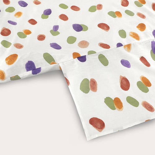 NOUS Kids katoenen dekbedovertrek baby (100x135 cm) Multi Stip