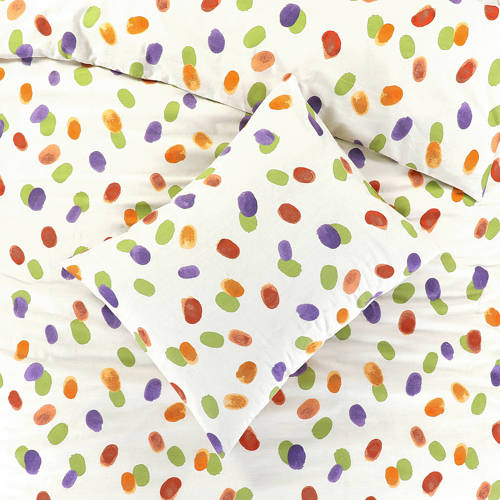 NOUS Kids katoenen dekbedovertrek peuter (120x150 cm) Multi Stip