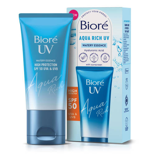 Bioré UV Aqua Rich Weightless Moisturiser dagcrème SPF 50 - 50 ml Dagcreme afbeelding