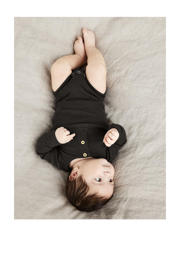 thumbnail: NAME IT BABY romper NBMKAB zwart