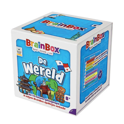 Bezzerwizzer BrainBox De Wereld Kaartspel | Kaartspel van
