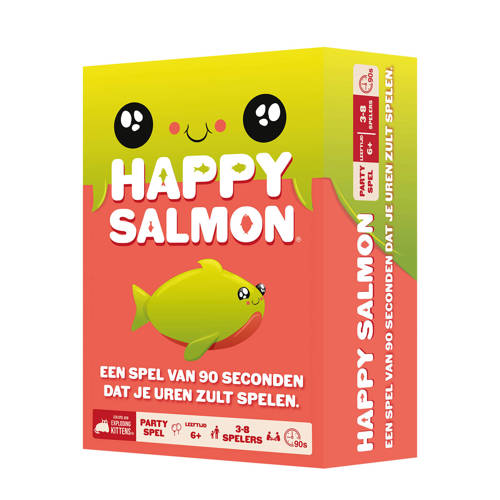 Exploding Kittens Happy Salmon Kaartspel | Kaartspel van Exploding Kittens