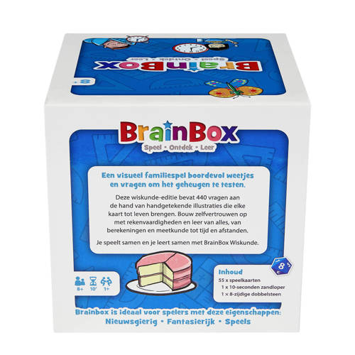 Bezzerwizzer BrainBox Wiskunde Kaartspel