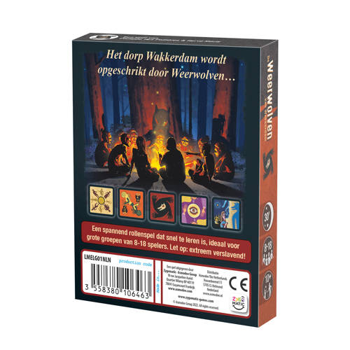 Zygomatic Board Game Studio De Weerwolven van Wakkerdam Kaartspel