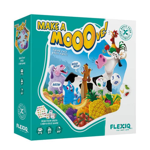 FlexIQ Make a Mooove! Kaartspel | Kaartspel van FlexIQ afbeelding