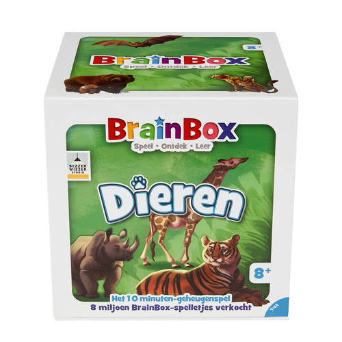 Bezzerwizzer BrainBox Dieren Kaartspel | Kaartspel van