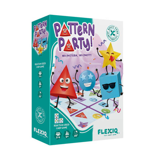 FlexIQ Pattern Party! Kaartspel | Kaartspel van FlexIQ afbeelding