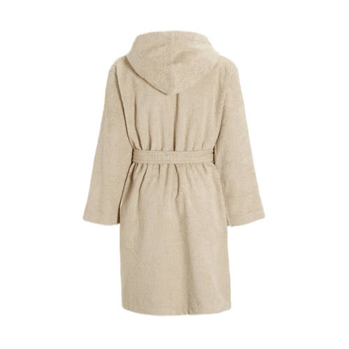 NOUS Kids badjas maat 122-128 Beige Katoen Overslagkraag