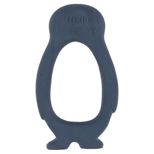 TRIXIE Rubberen speeltje Mr. Penguin Blauw | Speeltje van