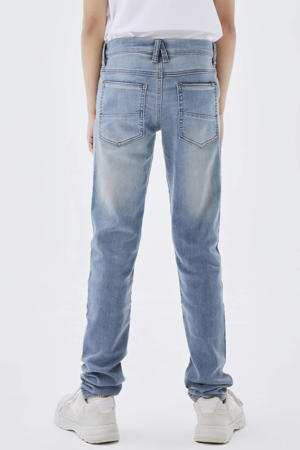 slim fit jeans NKMTHEO light blue denim