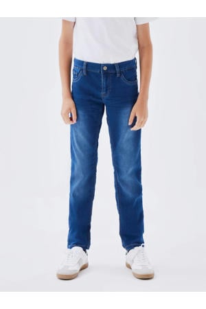 slim fit jeans NKMTHEO medium blue denim