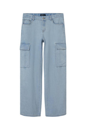 wide leg jeans NLFTARTIZZA light blue denim