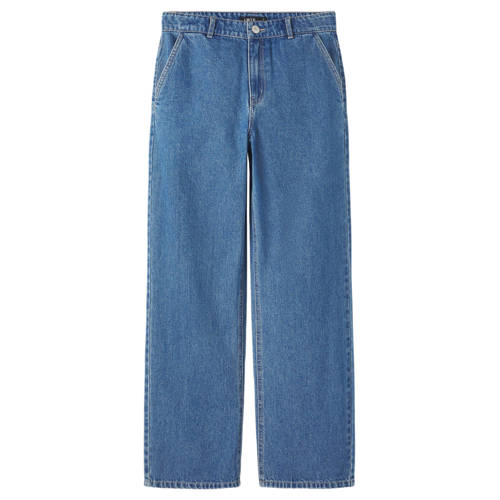 LMTD loose fit jeans NLMTOIZZA medium blue denim Blauw Jongens Stretchdenim - maat 170 afbeelding