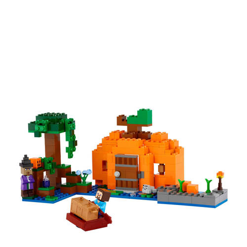 Lego Minecraft De pompoenboerderij 21248 Bouwset | Bouwset van
