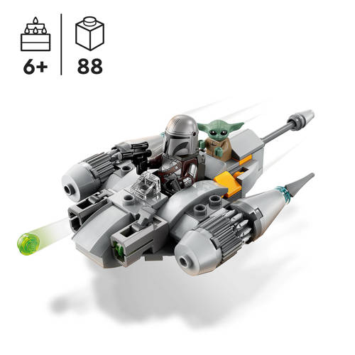 Lego Star Wars De dalorian N-1 Starfighter Microfighter 75363 Bouwset