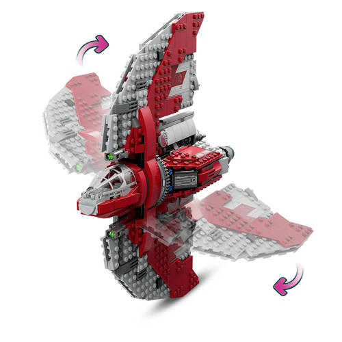 Lego Star Wars Ahsoka Tano's T-6 Jedi shuttle 75362 Bouwset