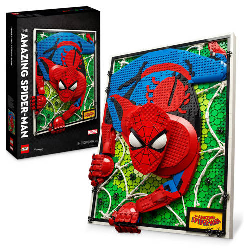 Lego Art De geweldige Spider- 31209 Bouwset | Bouwset van