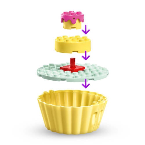 Lego Gabby's Dollhouse Bakken met Cakey 10785 Bouwset