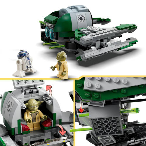 Lego Star Wars Yoda's Jedi Starfighter 75360 Bouwset