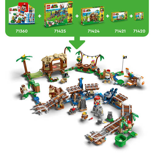 Lego Super Mario Uitbreidingsset: Rambi de neushoorn 71425 Bouwset
