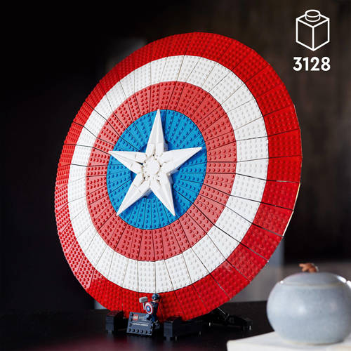 Lego Marvel Avengers Het schild van Captain America 76262 Bouwset
