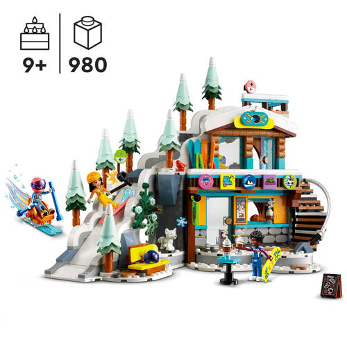 Lego Friends Vakantie skipiste en café 41756 Bouwset