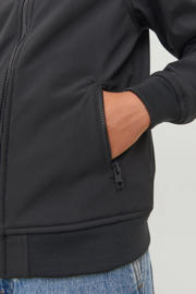 thumbnail: JACK & JONES JUNIOR softshell jas JJEBASIC SOFTSHELL zwart