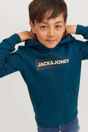 thumbnail: JACK & JONES JUNIOR hoodie JJECORP met logo blauw