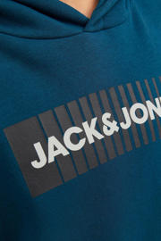 thumbnail: JACK & JONES JUNIOR hoodie JJECORP met logo blauw