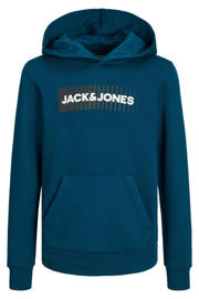thumbnail: JACK & JONES JUNIOR hoodie JJECORP met logo blauw