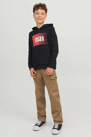 thumbnail: JACK & JONES JUNIOR hoodie JJECORP met logo zwart