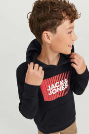 thumbnail: JACK & JONES JUNIOR hoodie JJECORP met logo zwart