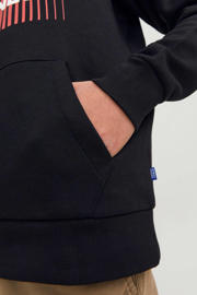 thumbnail: JACK & JONES JUNIOR hoodie JJECORP met logo zwart