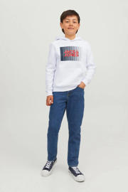 thumbnail: JACK & JONES JUNIOR hoodie JJECORP met logo wit