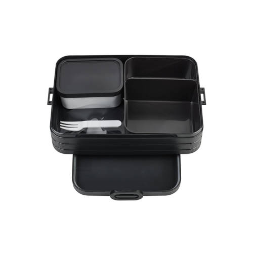 Mepal Take a Break Bento lunchbox large Broodtrommel Zwart afbeelding
