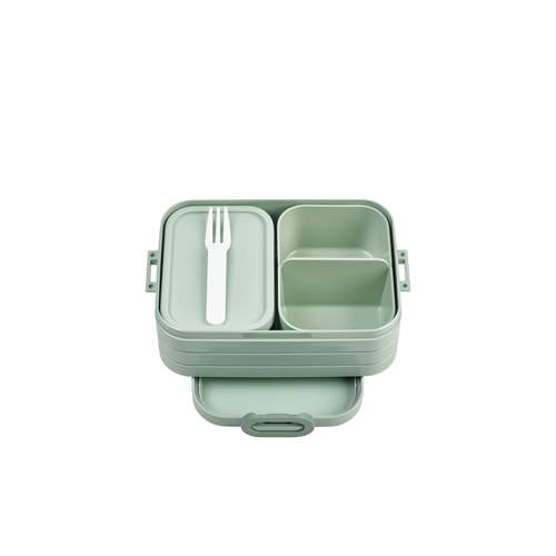 Mepal Take a Break Bento lunchbox midi Broodtrommel Groen afbeelding