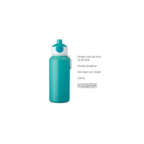Mepal Campus lunchset (pop-up fles) Broodtrommel Multi