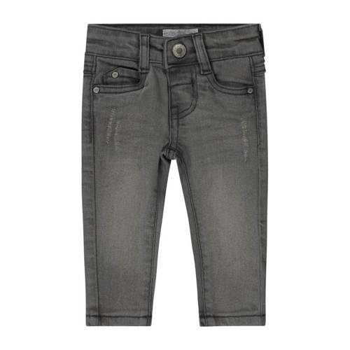 Dirkje skinny jeans grey denim Grijs Jongens Stretchdenim - 56