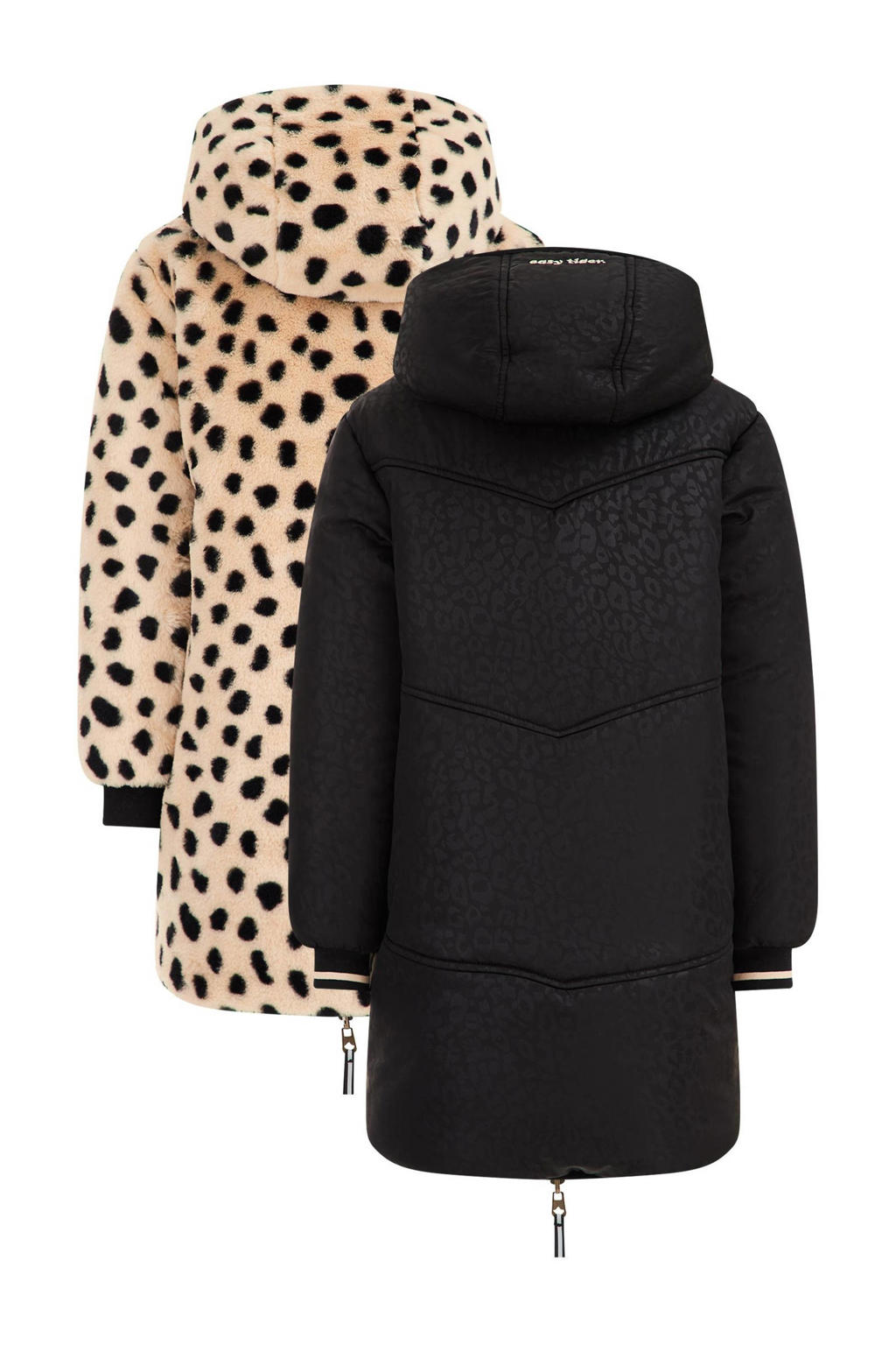 Damesjas met Capuchon, Lange Jas Parka Winterjas Damesjas Katoenen Jas