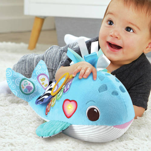Vtech Baby Play Green Knuffel & Leer Walvis Speeltje