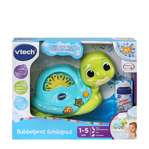 Vtech Bubbelpret Schildpad Badspeelgoed | Badspeelgoed van