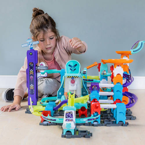 Vtech Marble Rush Space Magnetic Mission Set XL300E Knikker- ballenbaan