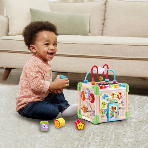 Vtech Baby Play Green Speelpret Activiteitenkubus Educatief speelgoed